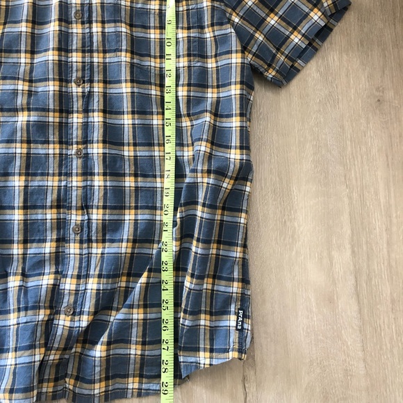 Prana, S.S. Button Up Shirt, XL, VGUC - Picture 4 of 7